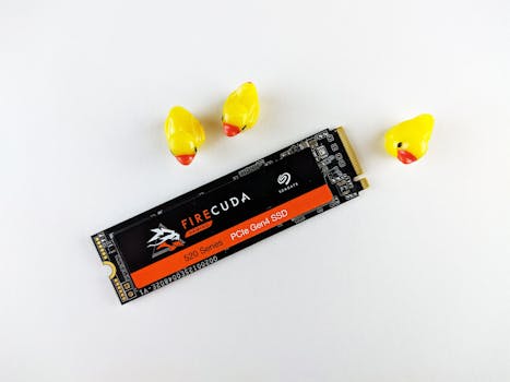 Ilustrasi SSD Terbaik untuk PS5 di 2025: Seagate Game Drive & Alternatifnya dalam artikel teknologi