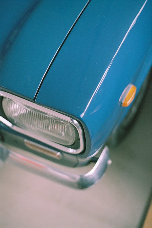 Fotos de stock gratuitas de automóvil, brillante, carro azul