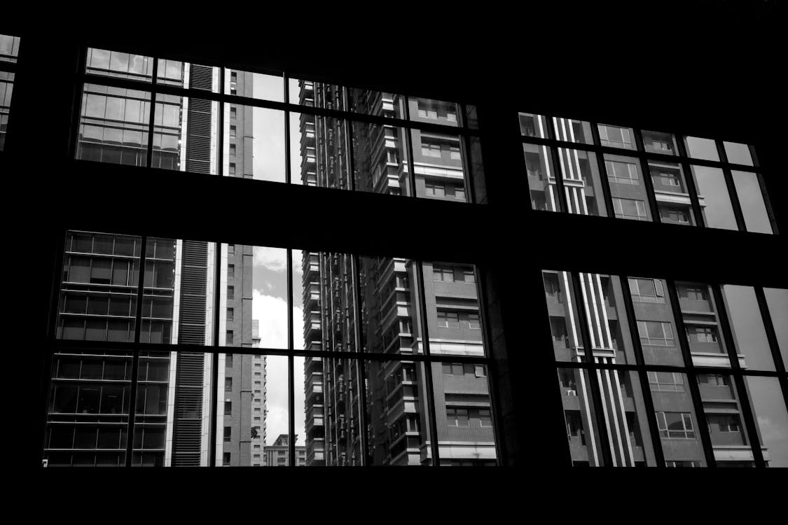Window View of a High Rise Building · Free Stock Photo