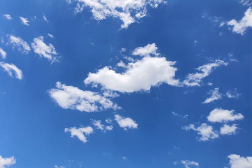 Close Up Shot of Clouds and Blue Sky
