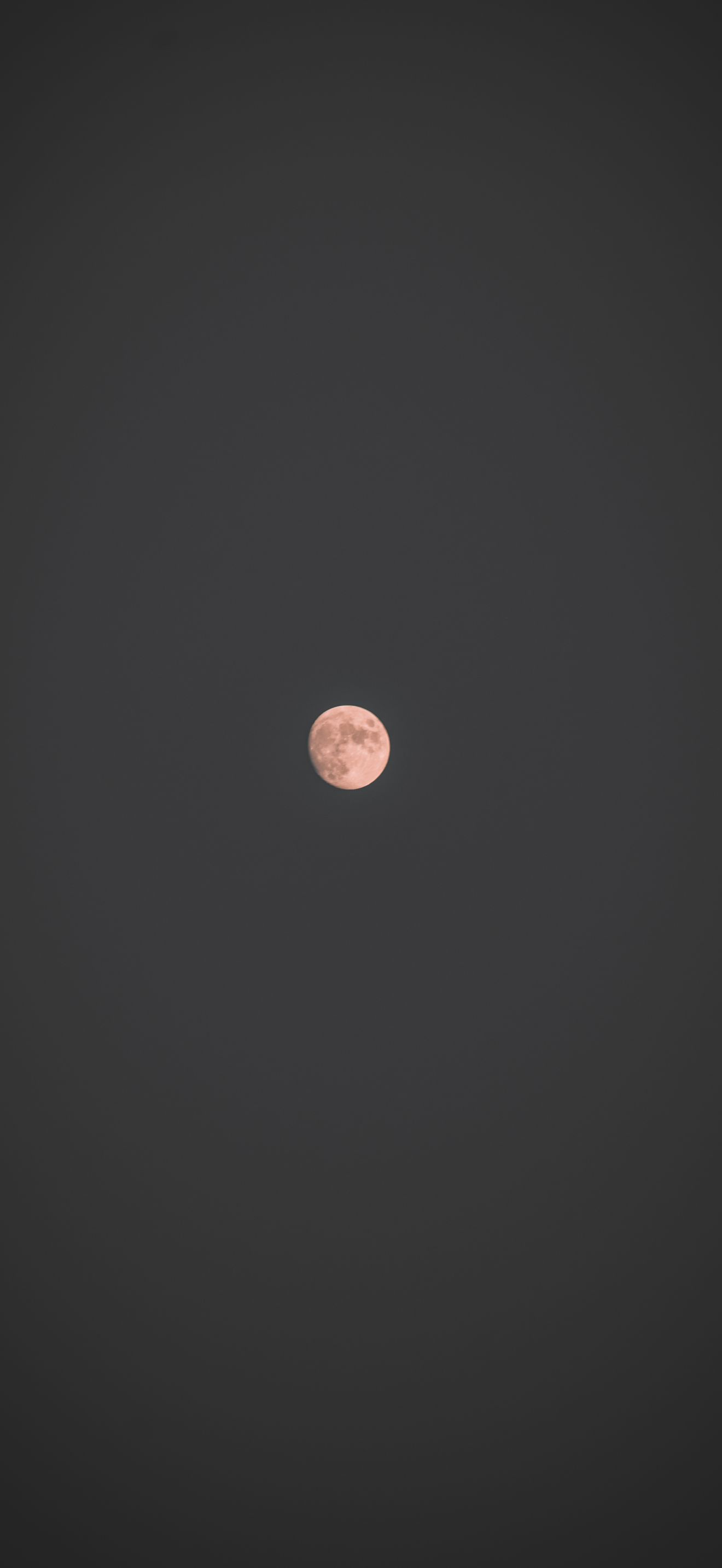 Full Moon in Dark Night Sky 4K iPhone 17 Wallpaper