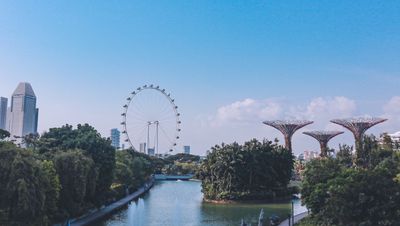 Free dating sites in Singapore — Gardens by the Bay skyline near AimerWorld member locations