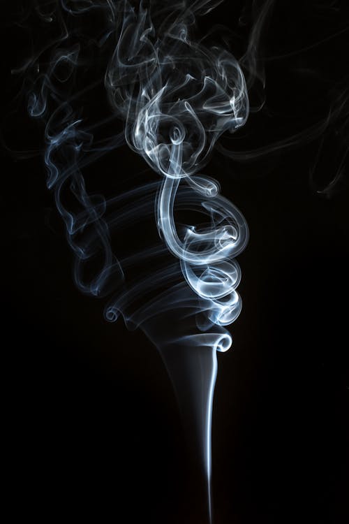 Darmowe zdjęcie z galerii z czarne tło, dym, fotografia dymu