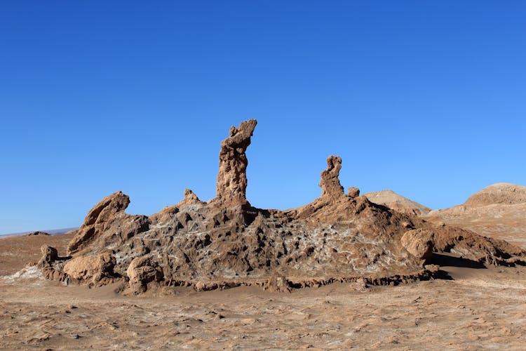 Atacama Desert Under Blue Sky