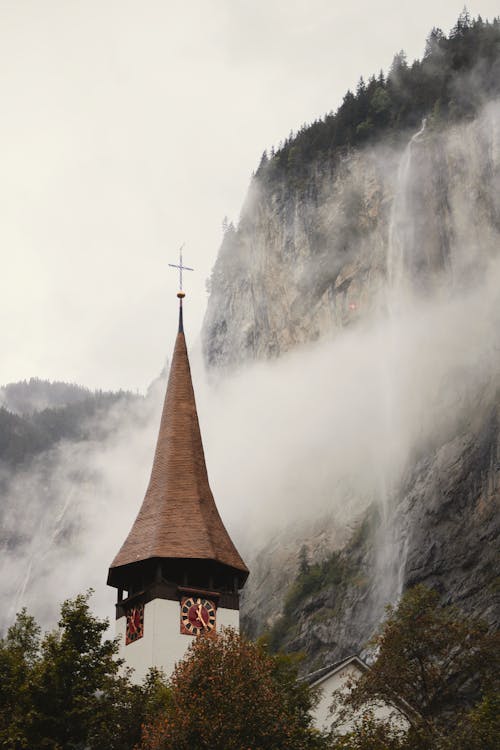 A Church Building Near the Rocky Mountain