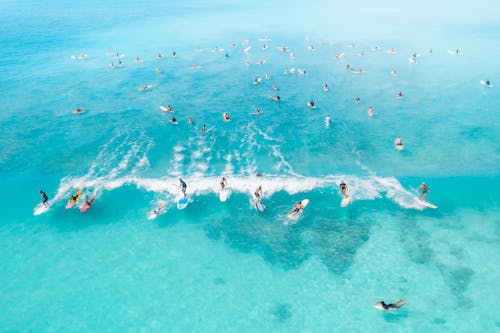 People on Beach