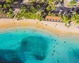 Aerial View of Beach