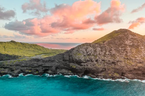 Δωρεάν στοκ φωτογραφιών με rock, γκρεμός, δύση του ηλίου