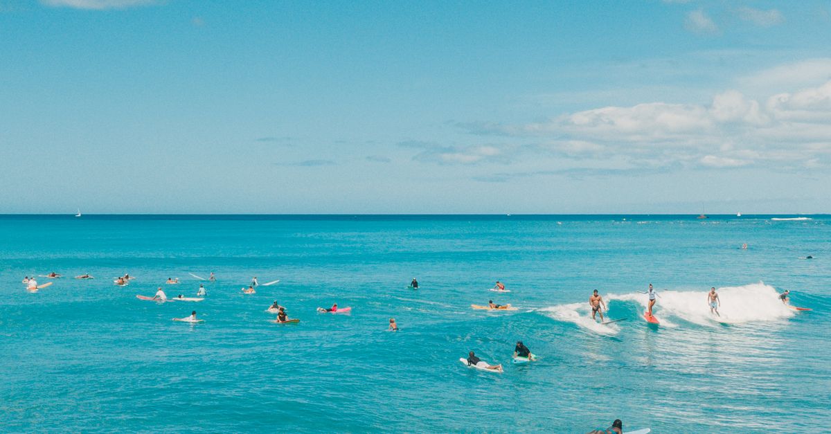 People in Ocean · Free Stock Photo