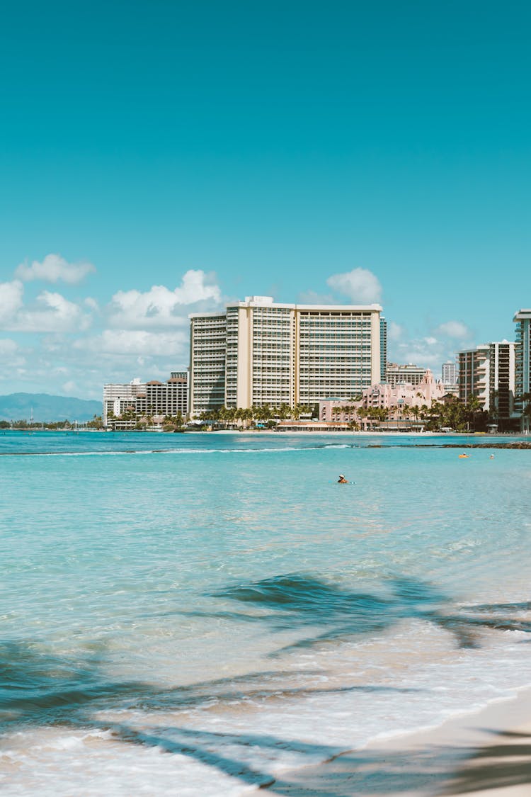 Waterfront Building Hotels By The Beach