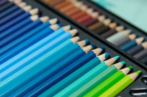 Colored Pencils in Macro Photography