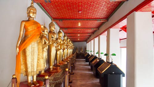 Free stock photo of bangkok, buddhism, golden temple Stock Photo