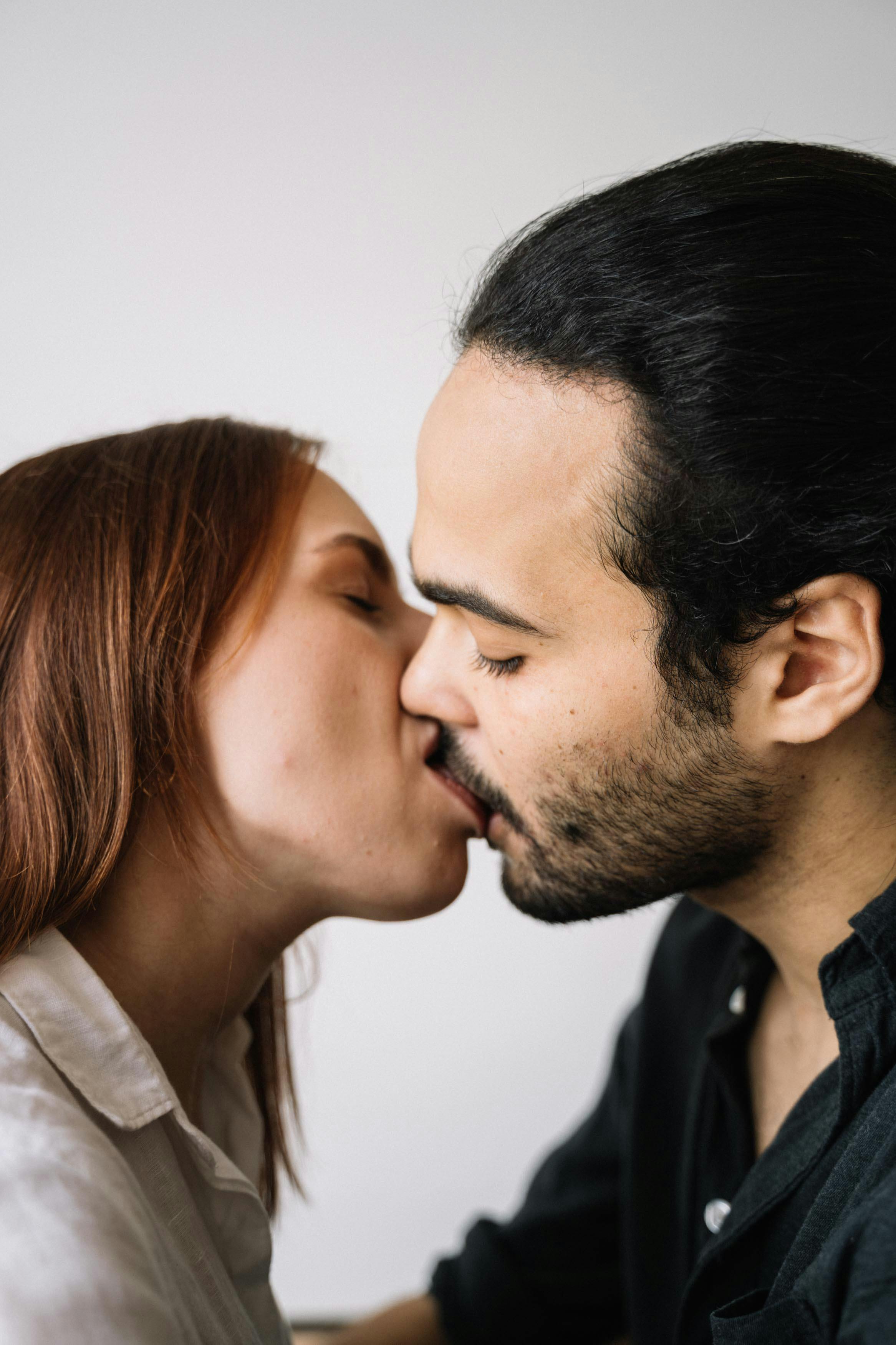 Man And Woman Kissing Each Other Free Stock Photo   Pexels Photo 5234189 