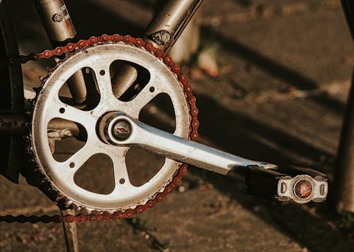 Základová fotografie zdarma na téma jízdní kolo, kolo, kov