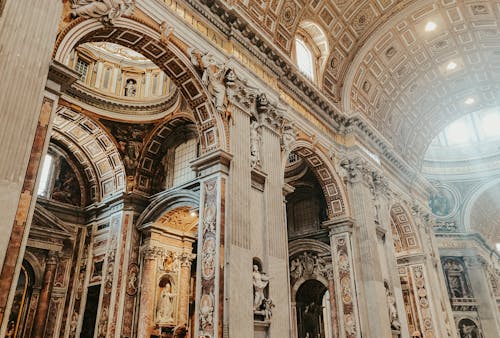 インテリア, 大聖堂, 宗教的の無料の写真素材