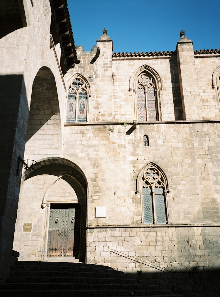 Placa Del Rei In Barcelona 