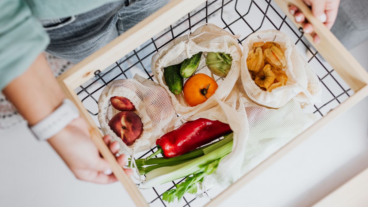 Alimentation bio accessible - illustration