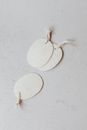 White and Brown Heart Shaped Decors