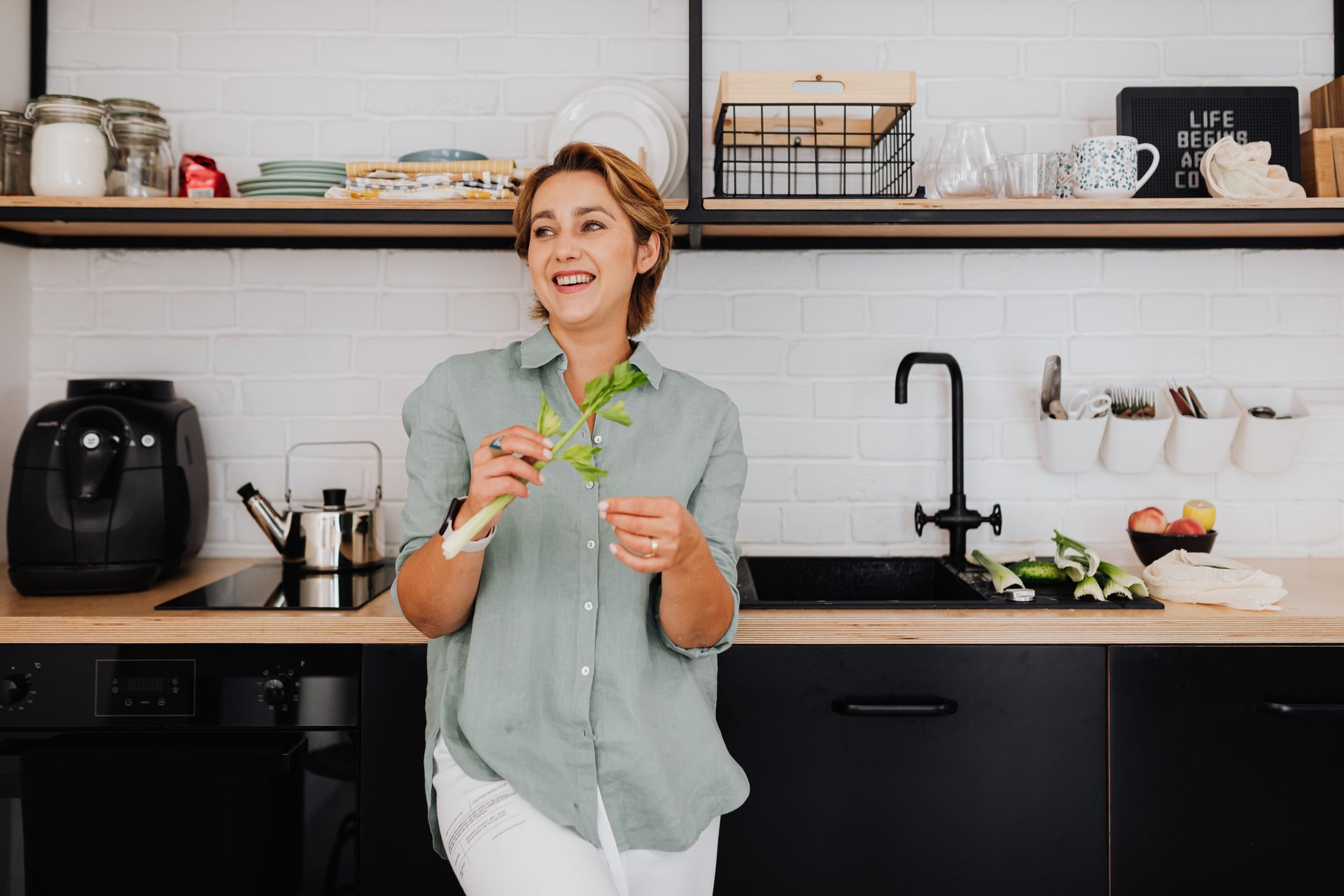 Woman in Kitchen