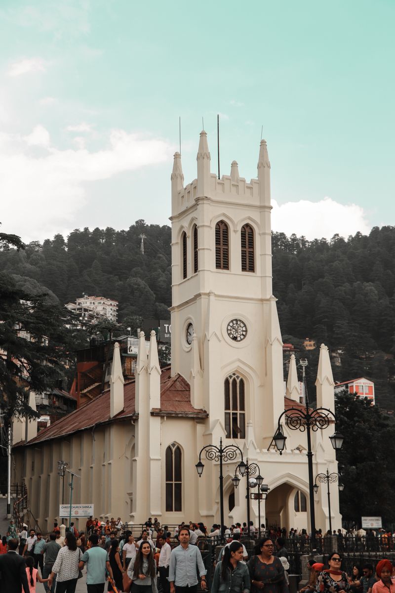 Digital marketing for hotels and tourism businesses in Shimla - Christ Church facade Mall Road Shimla