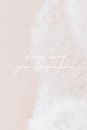 Inspirational Phrase on Pink Background