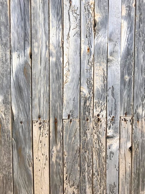 Free White and Gray Wooden Planks Stock Photo