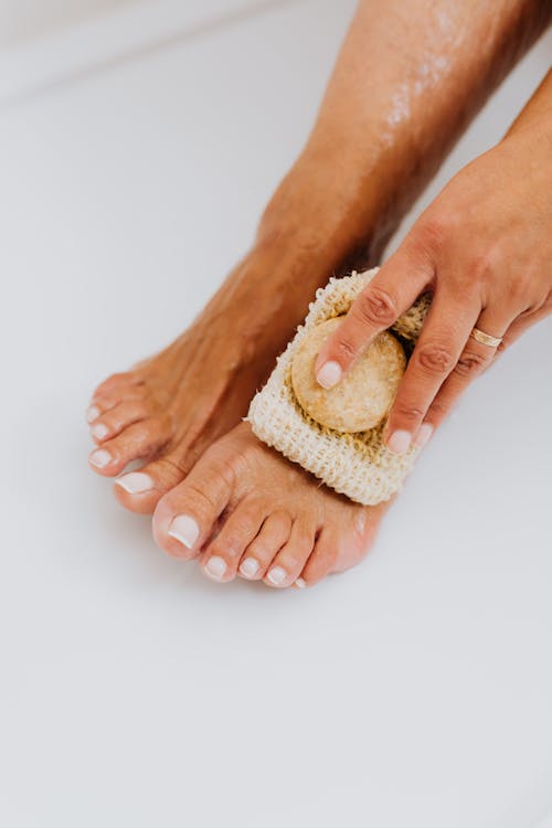 Free Close up of Washing Feet Stock Photo
