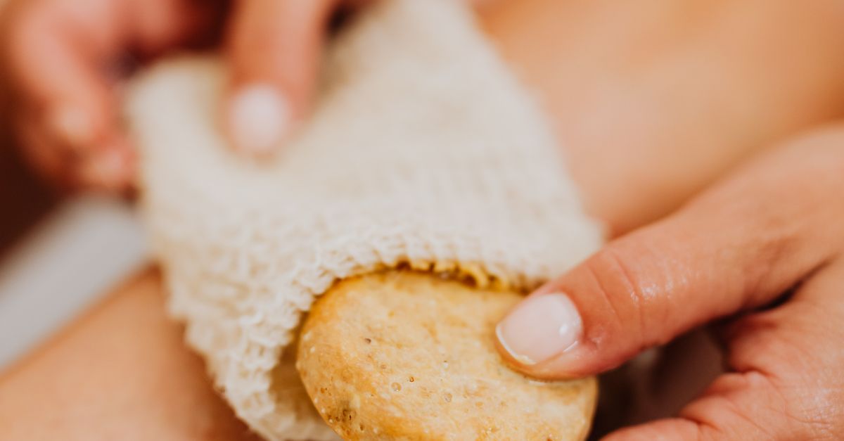 Using A Sponge A Woman Using a Sponge · Free Stock Photo