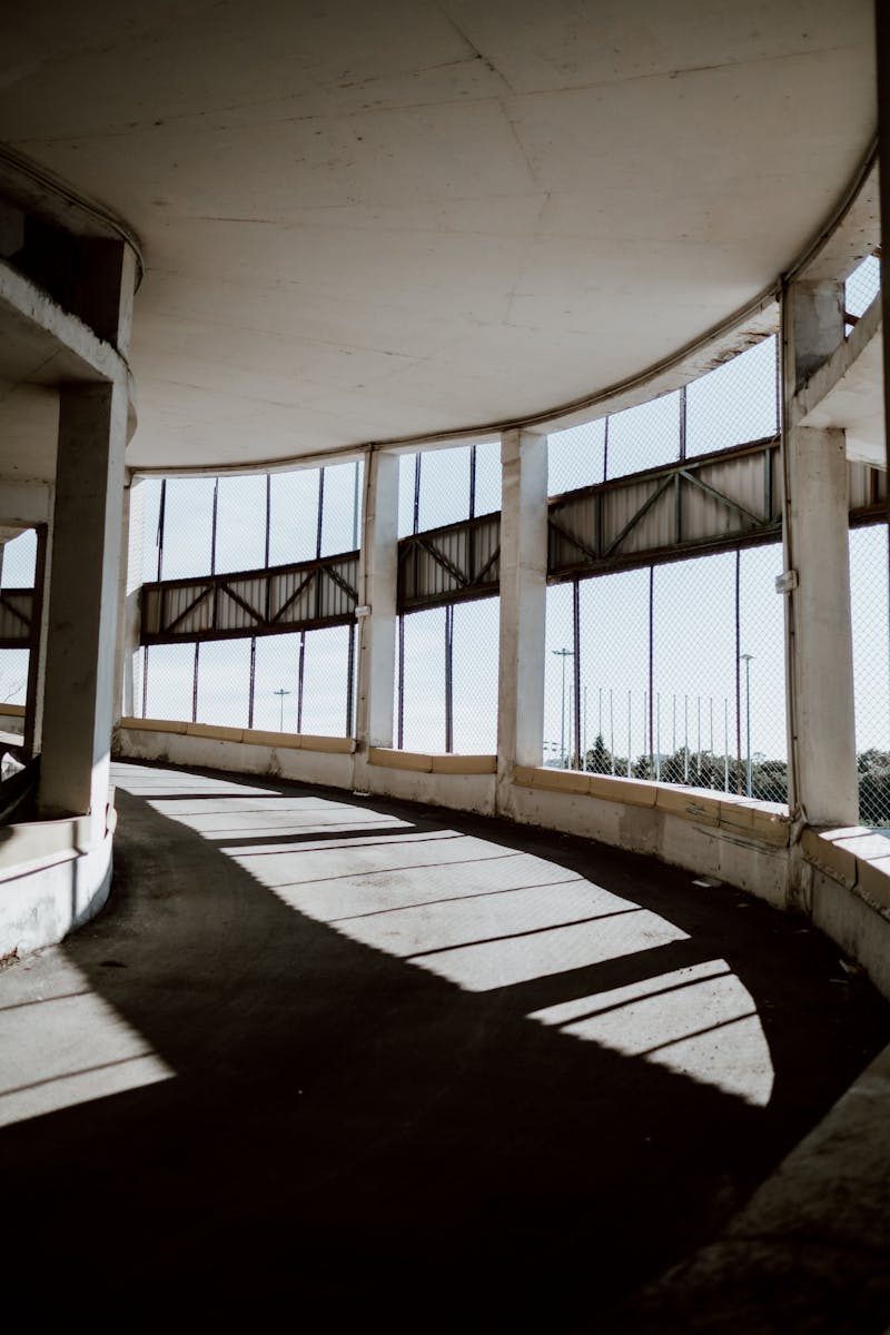 Commercial parking deck