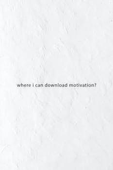 Simple motivational phrase on a white textured background, ideal for inspirational wallpapers or designs.