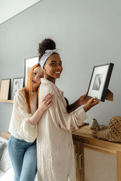 Free A Couple Embracing Stock Photo