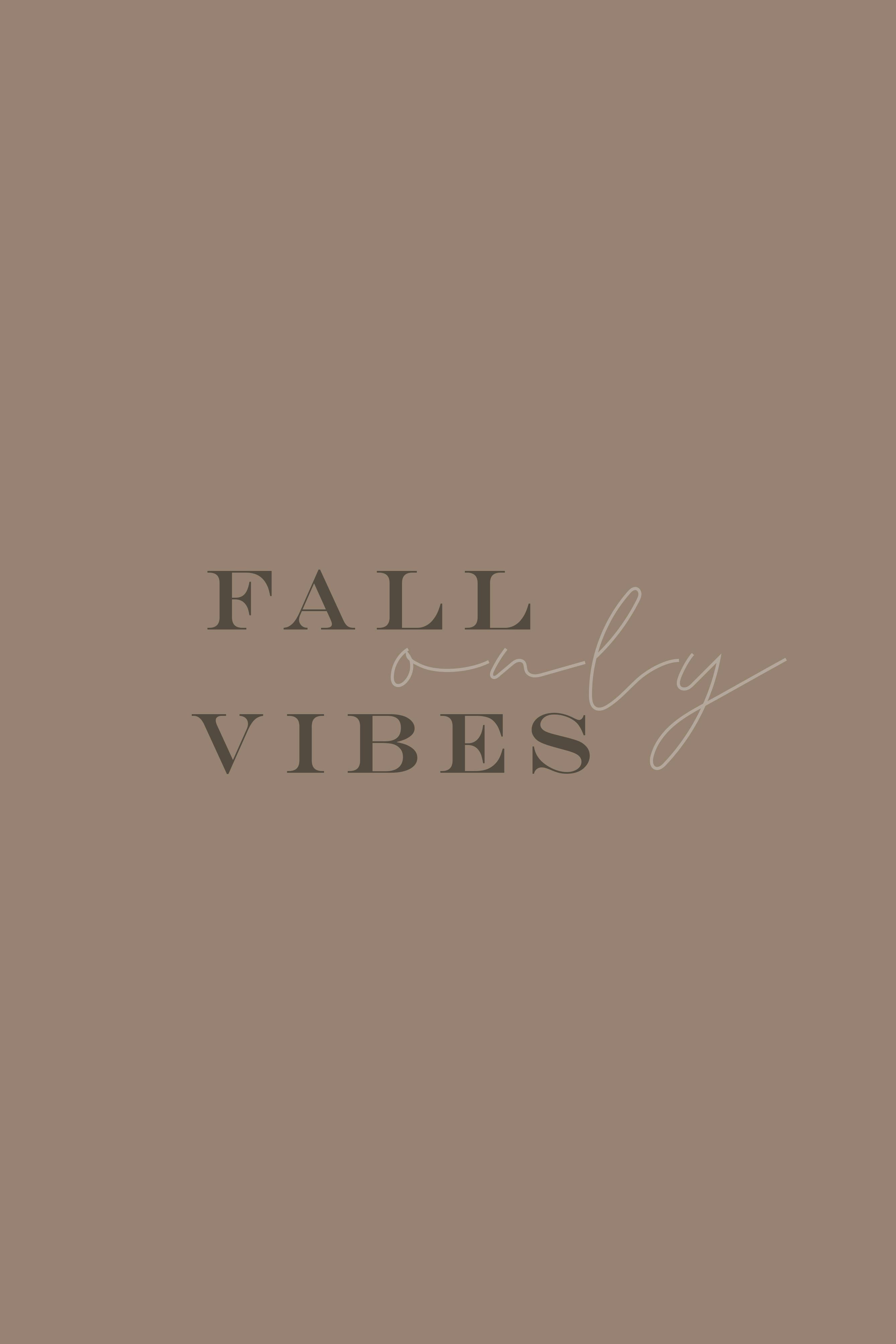 Fall Vibes Wallpapers  Wallpaper Cave