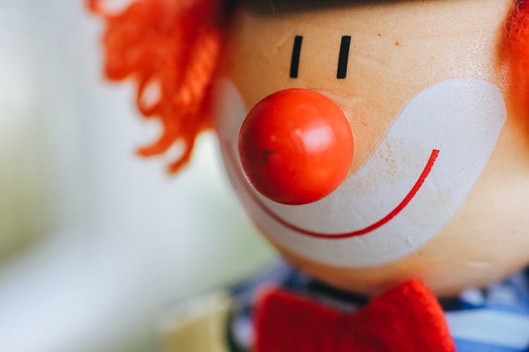 Figurine Of Smiling Clown