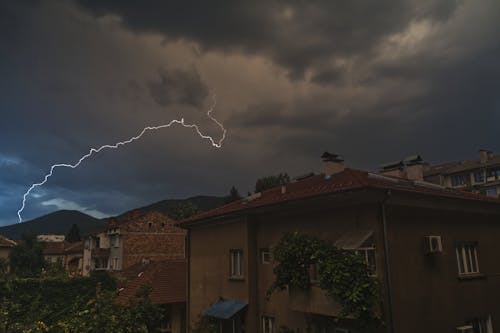 Free stock photo of lightning bolt