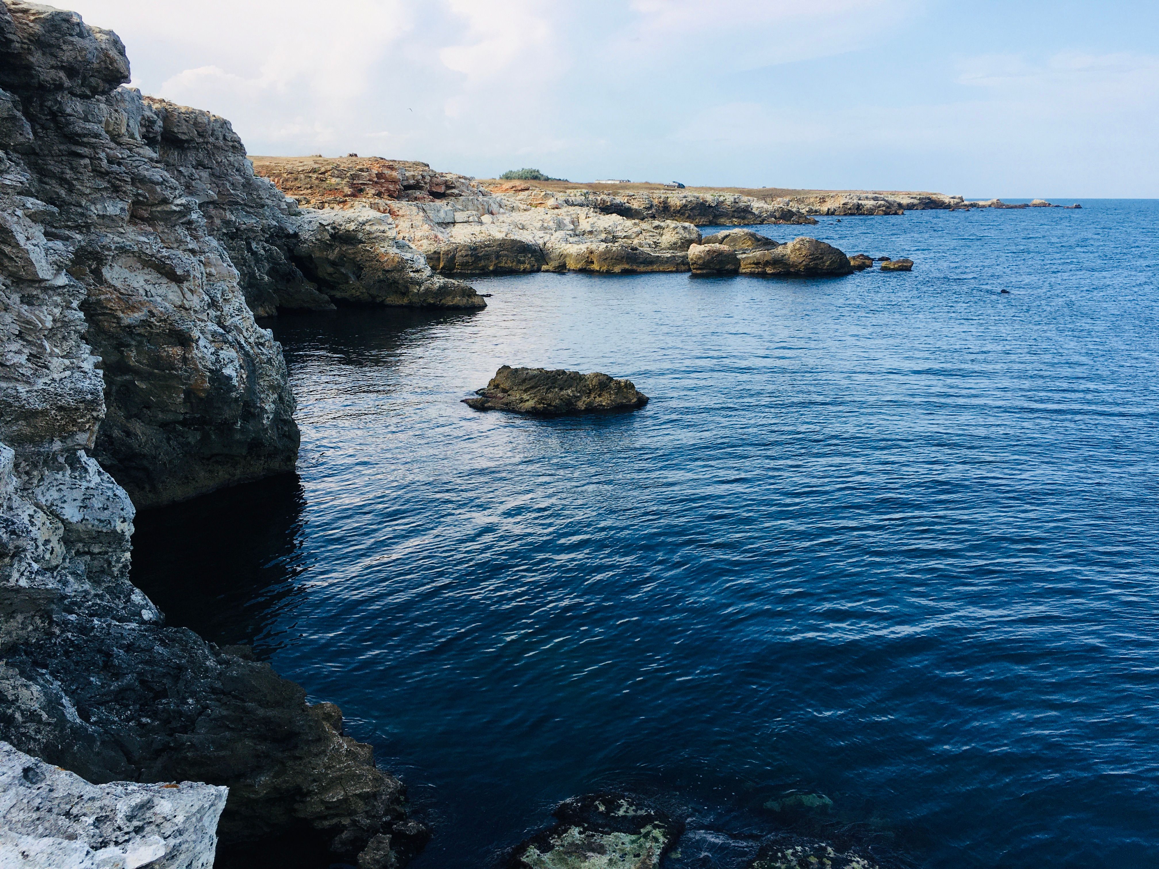 Explore the rugged beauty of Tyulenovo's coastal cliffs and serene sea views.