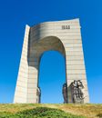 Clear Sky over Second World War Memorial