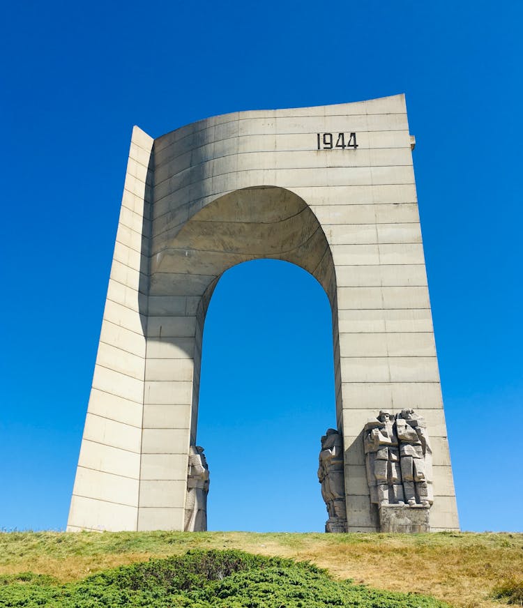 Clear Sky Over Second World War Memorial