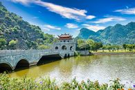 The Hoa Lu Ancient Capital in Ninh Binh, Vietnam