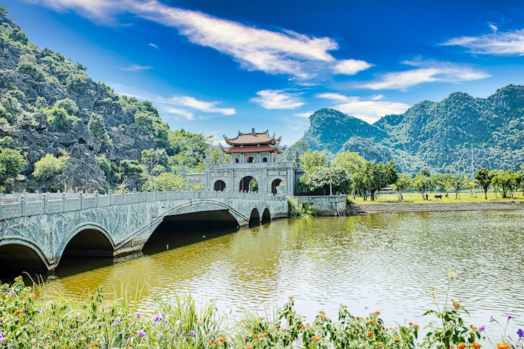 The Hoa Lu Ancient Capital In Ninh Binh, Vietnam