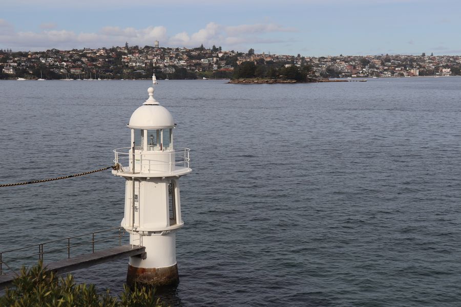 Паром на Taronga, мыс и Chowder Bay