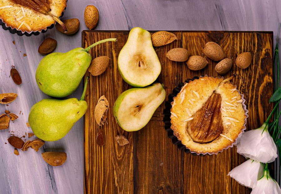 Tarte Amandine aux Poires — L'automne en douceur