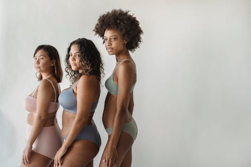 Women in Colorful Undergarments · Free Stock Photo