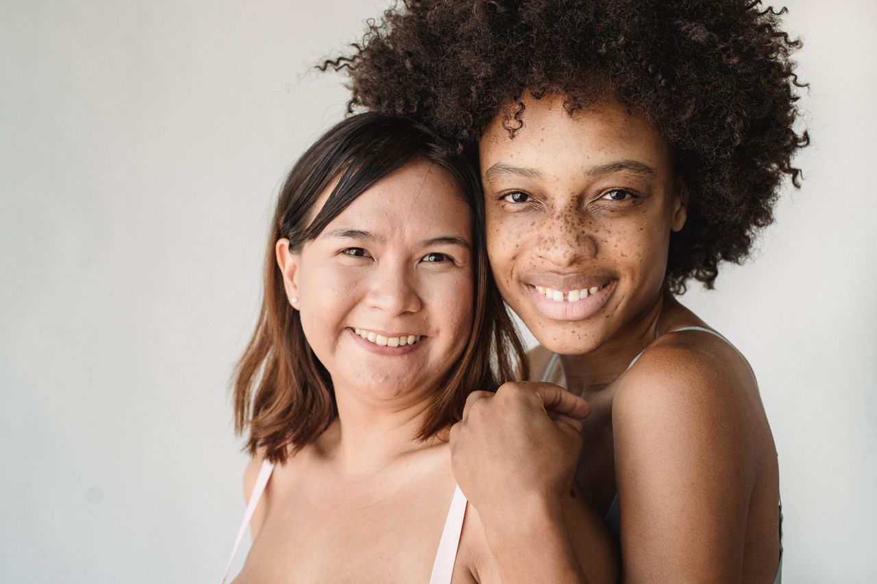 Portrait of A happy client