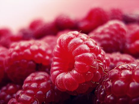 Raspberries image