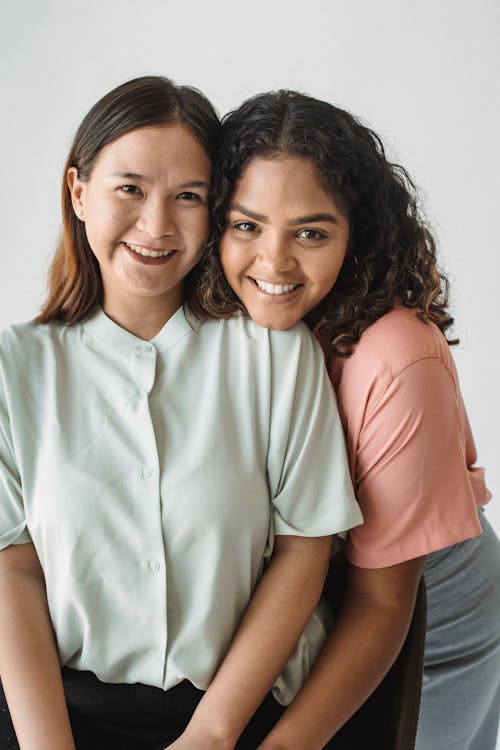 Portrait of Smiling Women