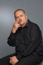 Man in Black Dress Shirt