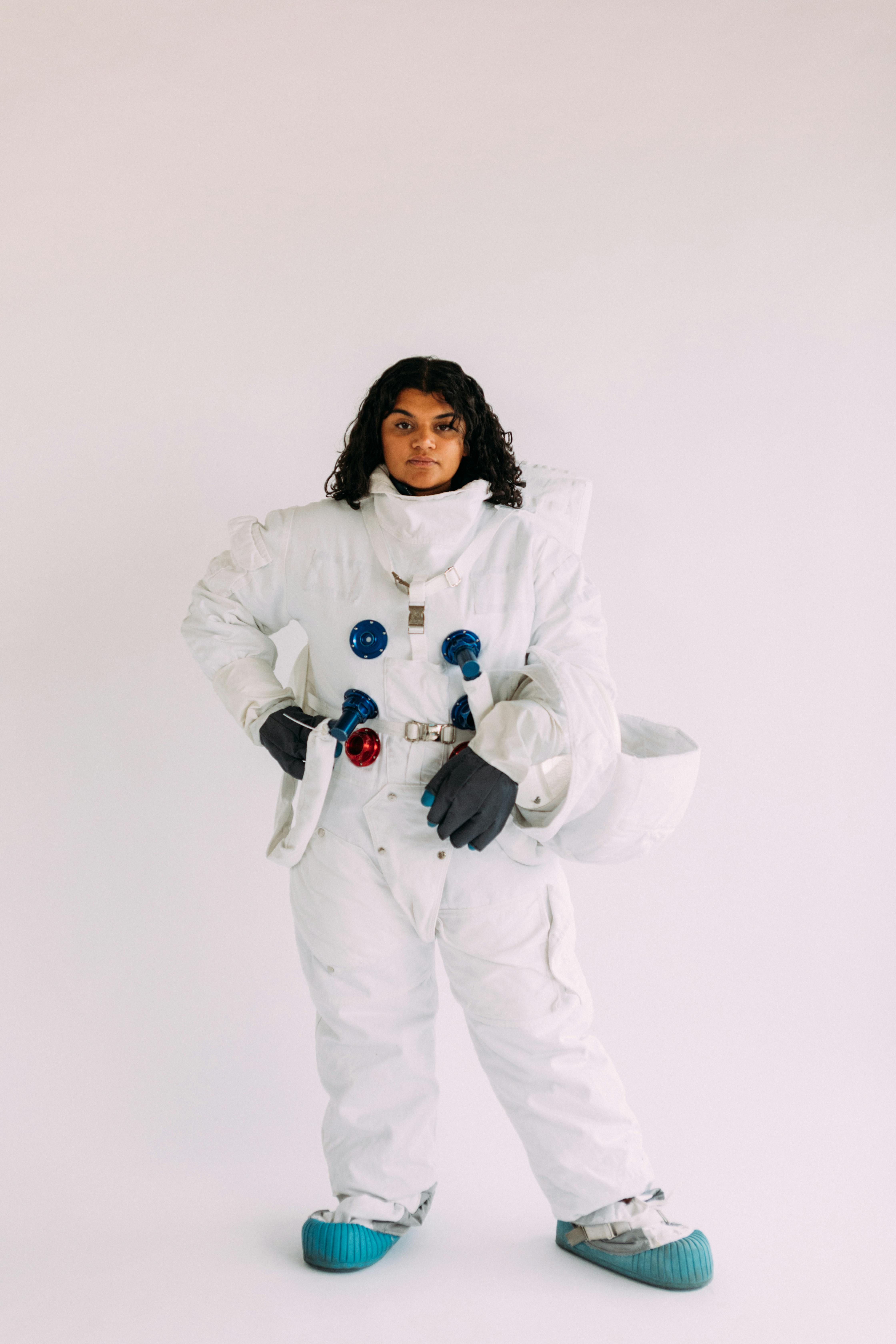 Woman Wearing An Astronaut Costume · Free Stock Photo