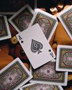 White and Black Playing Cards