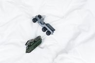 Green and Black Toy Car