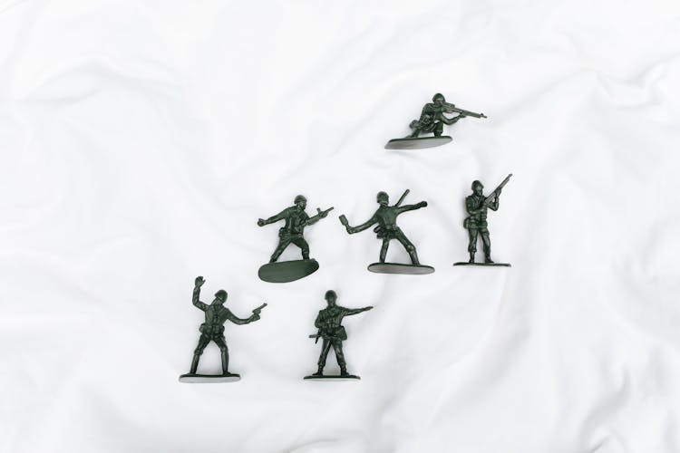 Collection Of Toy Soldiers